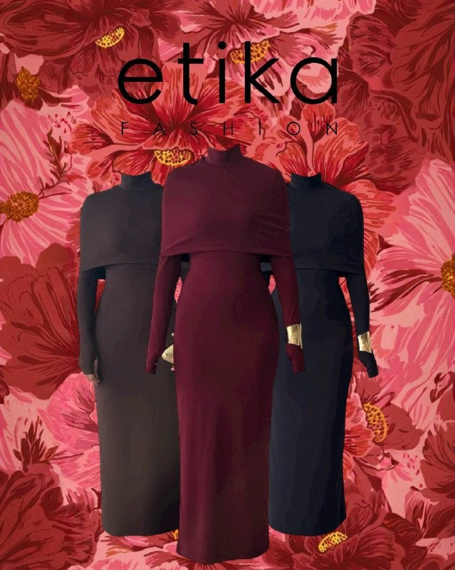 Zaria Pelerin Elbise