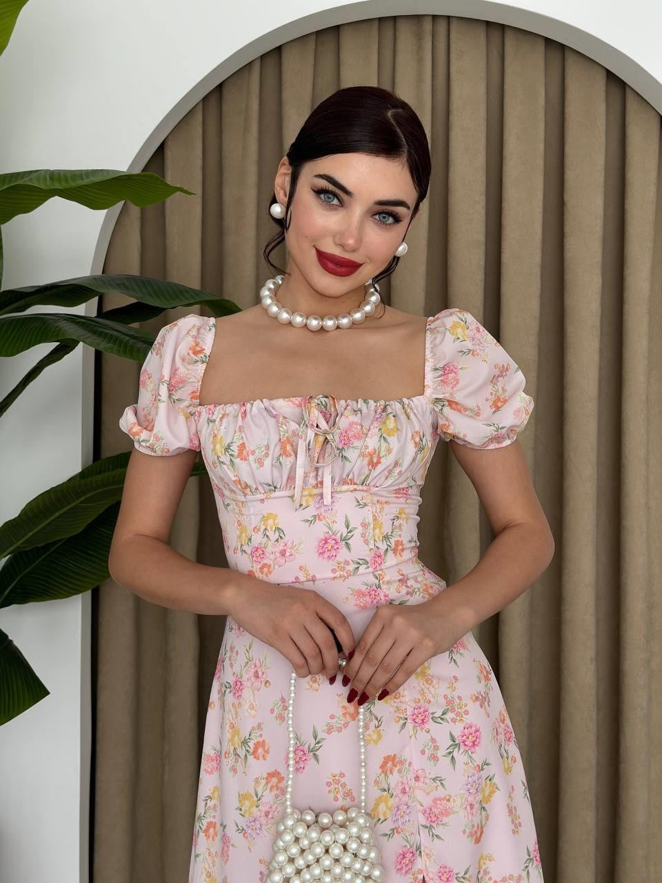 Rochie Zeze cu mâneci balon